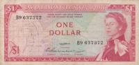 p13a from East Caribbean States: 1 Dollar from 1965